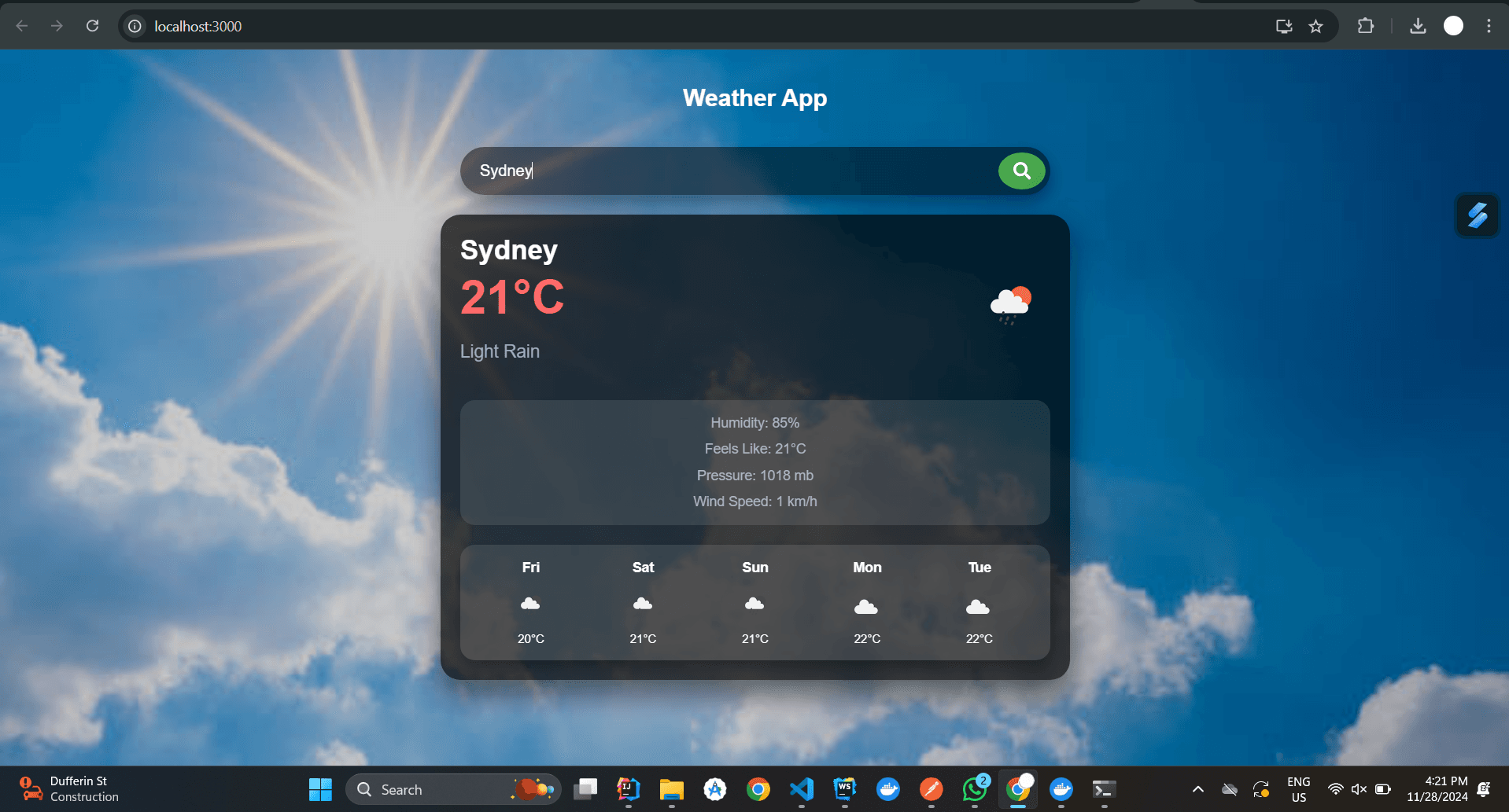 Weather App